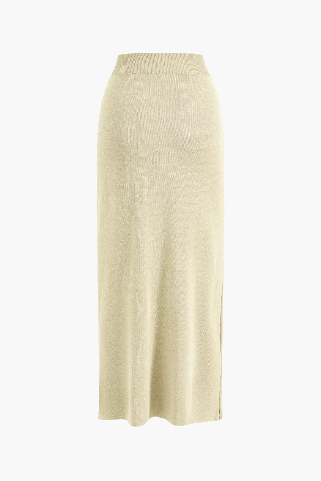 Knit Top And Maxi Skirt Set