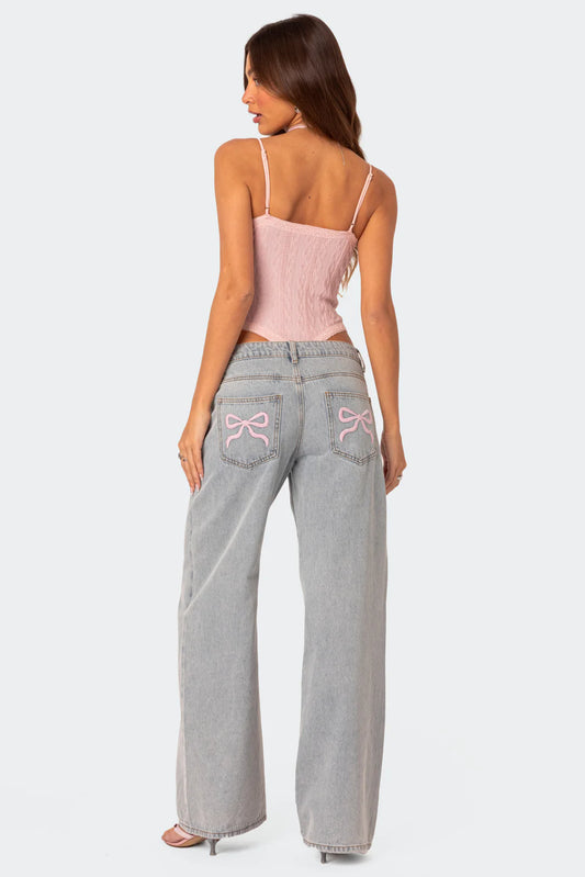Julia | Bow Tie Jeans™