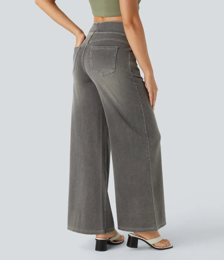Veloura™ Super Stretch Denim Flare Jeans