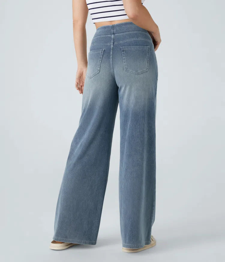 Veloura™ Super Stretch Denim Flare Jeans