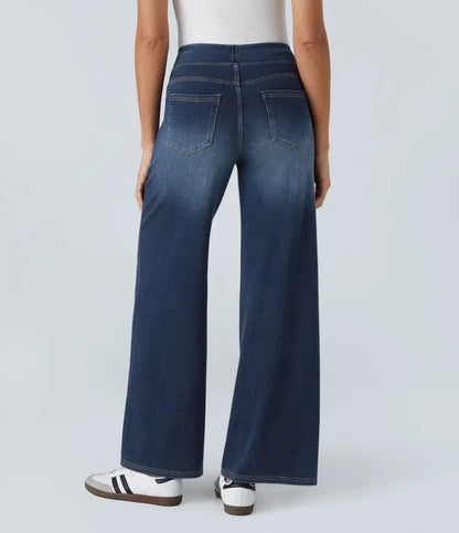 Veloura™ Super Stretch Denim Flare Jeans