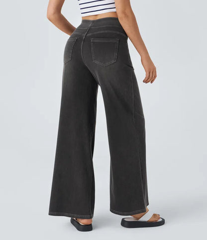 Veloura™ Super Stretch Denim Flare Jeans