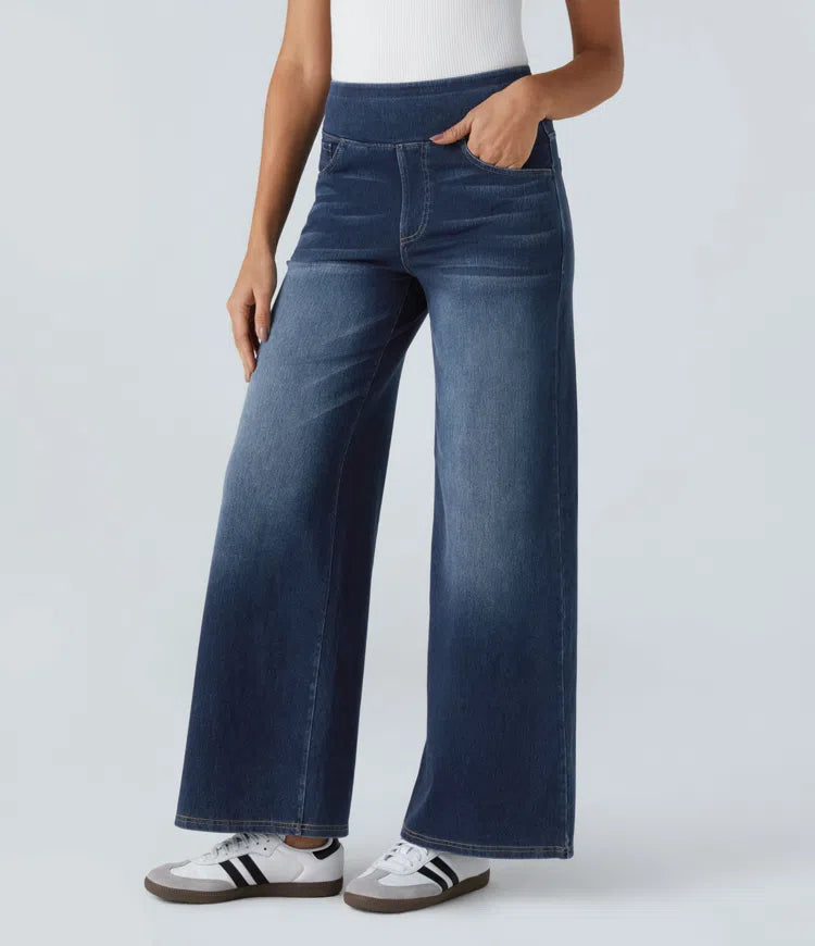 Veloura™ Super Stretch Denim Flare Jeans