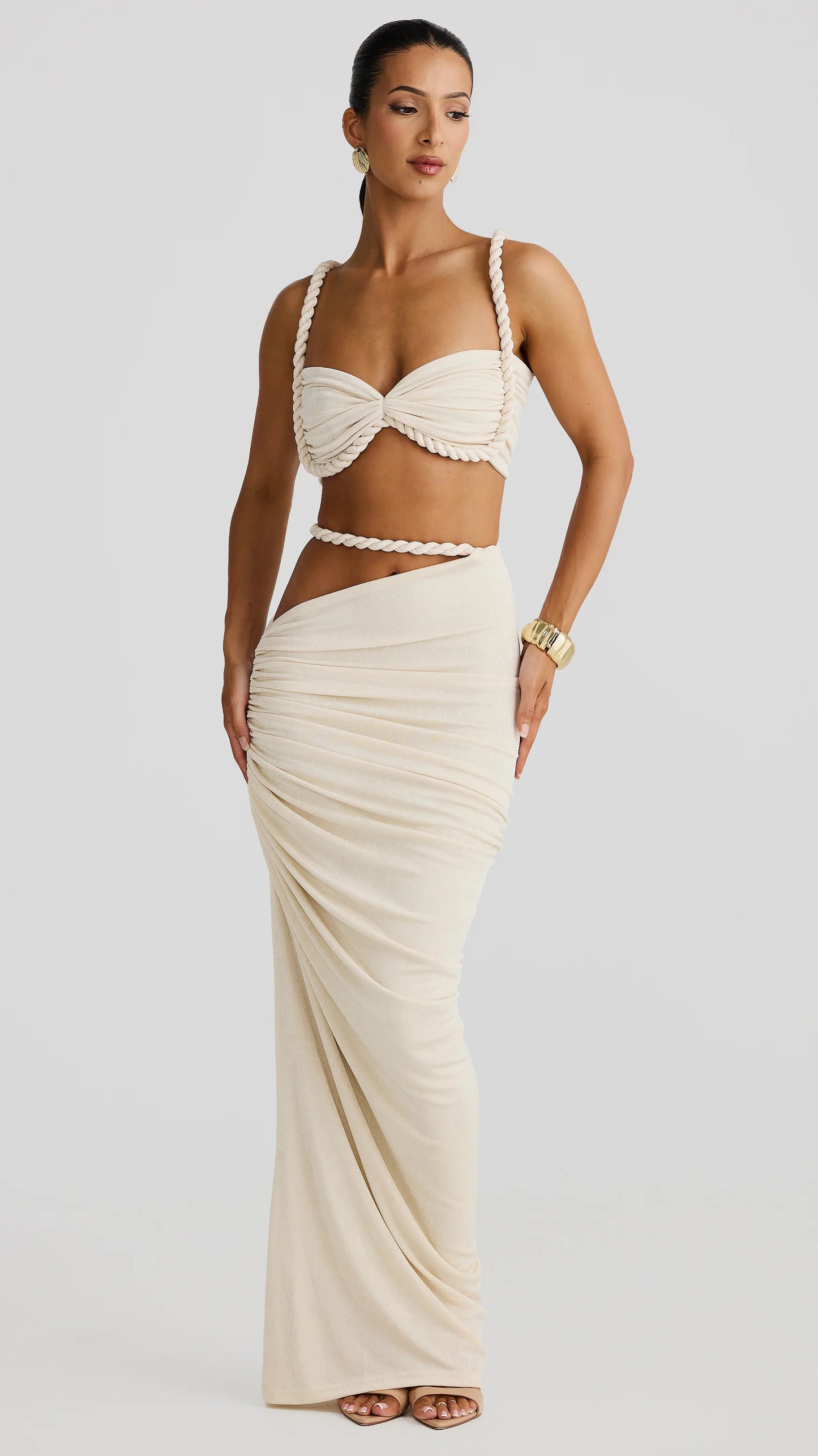 Veloura™ 2-Piece Rope Design Summer Dress