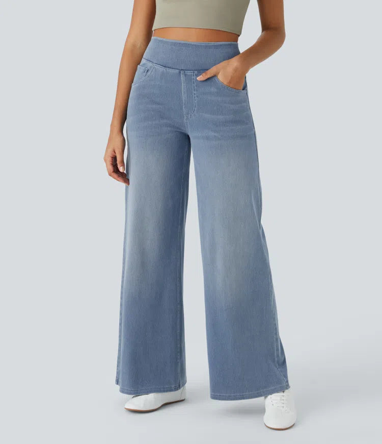 Veloura™ Super Stretch Denim Flare Jeans