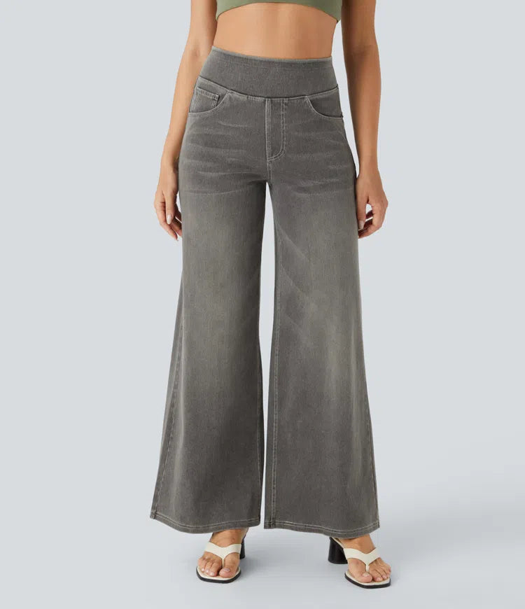 Veloura™ Super Stretch Denim Flare Jeans