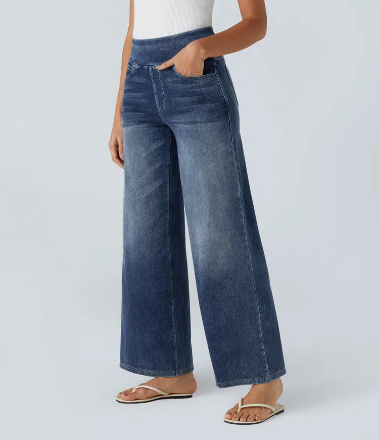 Veloura™ Super Stretch Denim Flare Jeans