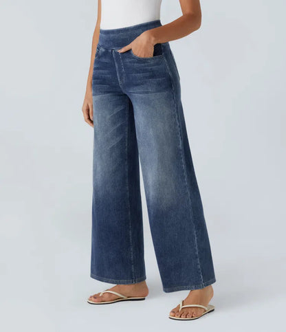 Veloura™ Super Stretch Denim Flare Jeans