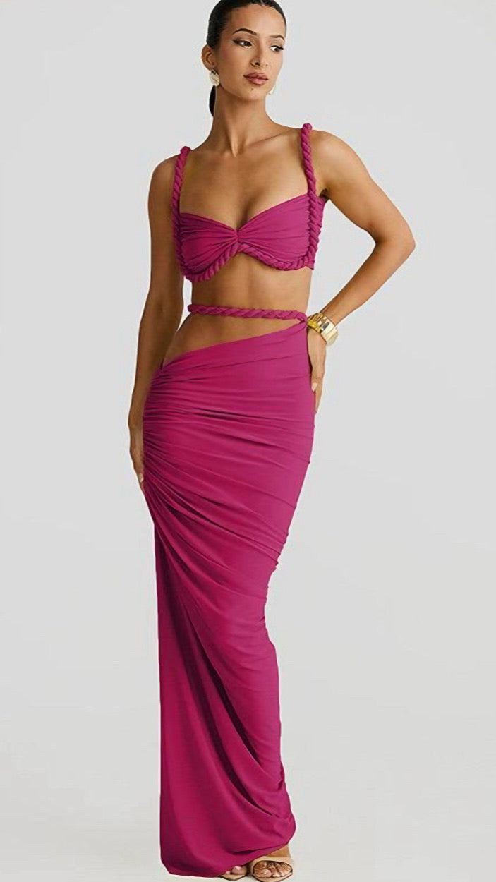 Veloura™ 2-Piece Rope Design Summer Dress