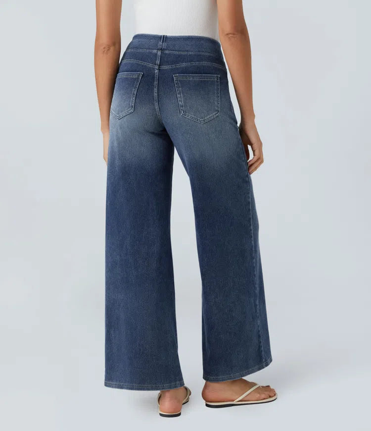 Veloura™ Super Stretch Denim Flare Jeans