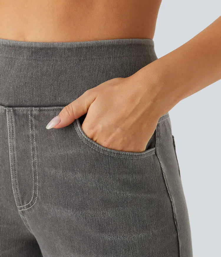 Veloura™ Super Stretch Denim Flare Jeans