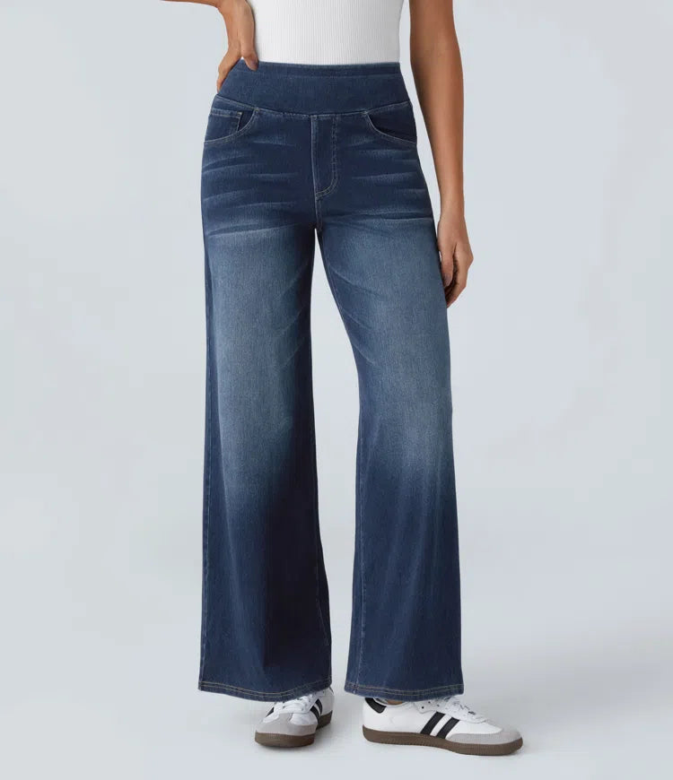 Veloura™ Super Stretch Denim Flare Jeans