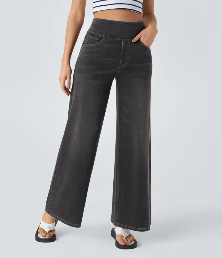 Veloura™ Super Stretch Denim Flare Jeans
