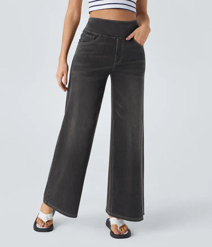 Veloura™ Super Stretch Denim Flare Jeans