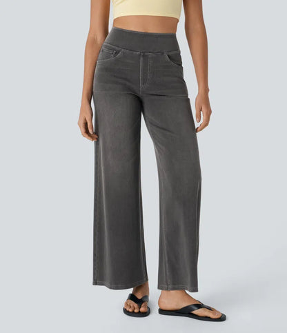 Veloura™ Super Stretch Denim Flare Jeans
