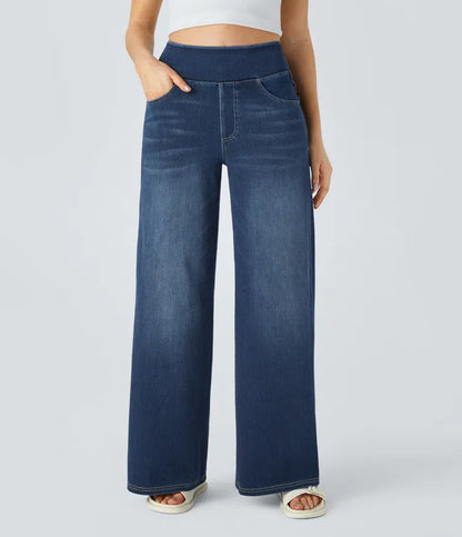 Veloura™ Super Stretch Denim Flare Jeans