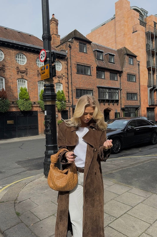 Veloura™ Modern Vintage Trenchcoat