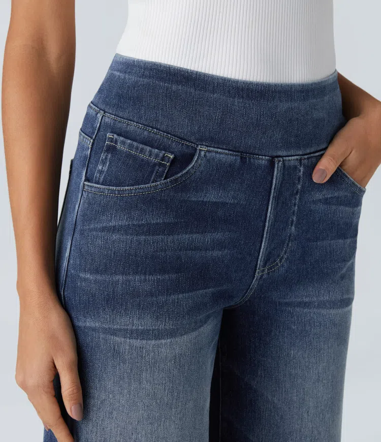 Veloura™ Super Stretch Denim Flare Jeans