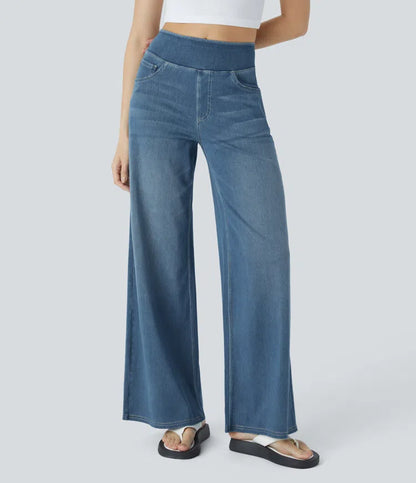 Veloura™ Super Stretch Denim Flare Jeans